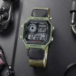 ساعت مچی مردانه کاسیو AE-1200WHB-3BV | دیجیتال با ساعت جهانی - تصویر 4